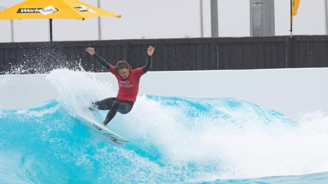 Codie ‘Parm’ Jeffery is from Phillip Island and has been a team rider for Phillip Island Surfboards since 2019.Ã&#130;Â Credit: Surfing Victoria / Clifford.