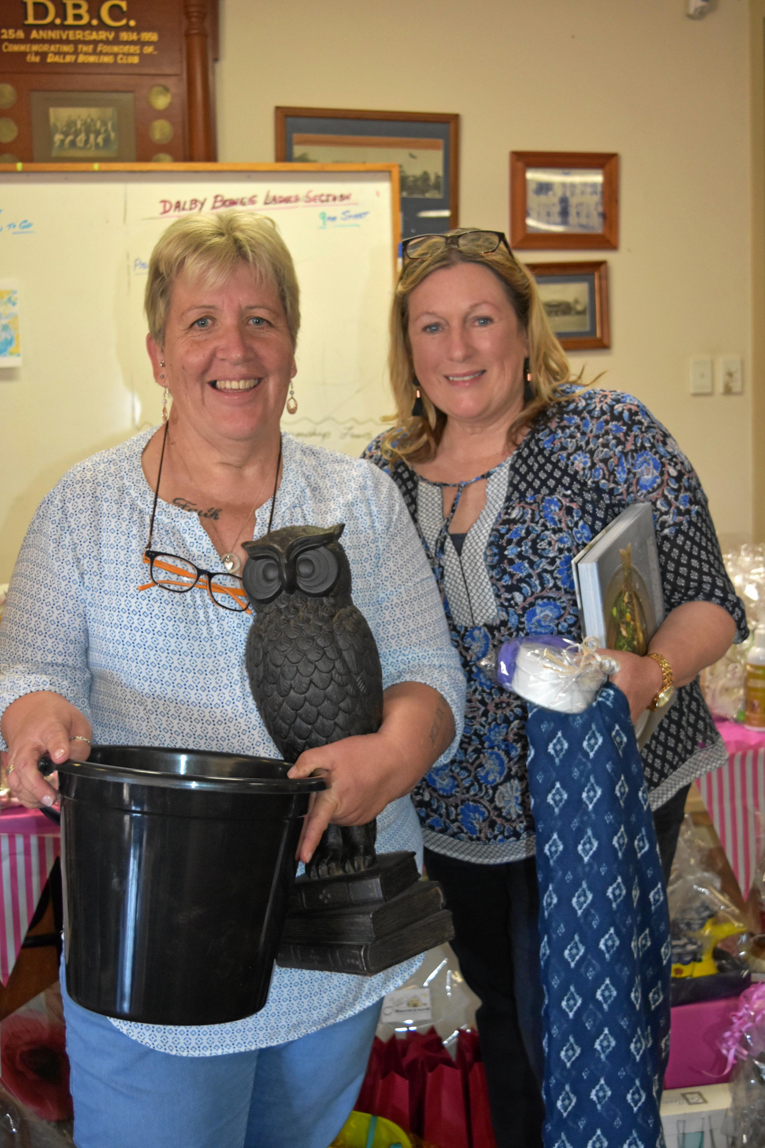 Vivian Taylor and Judy Roser. Picture: Shannon Hardy