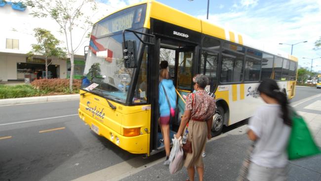 Queensland Surfside Buslines bus