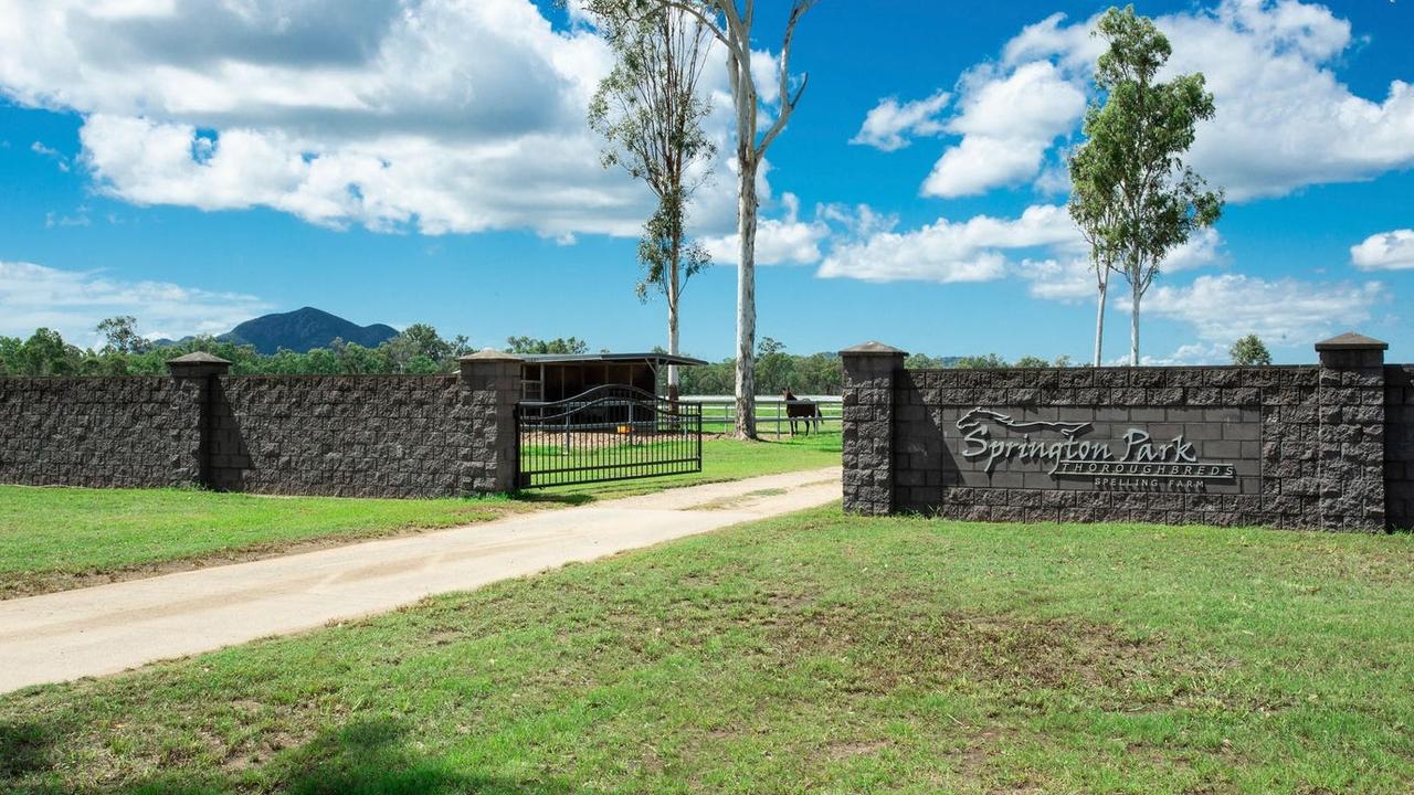 Springton Park Spelling Farm and Equine Complex on Yeppoon Road, Mulara, sold for $1.55 million on October 7. Picture: Contributed