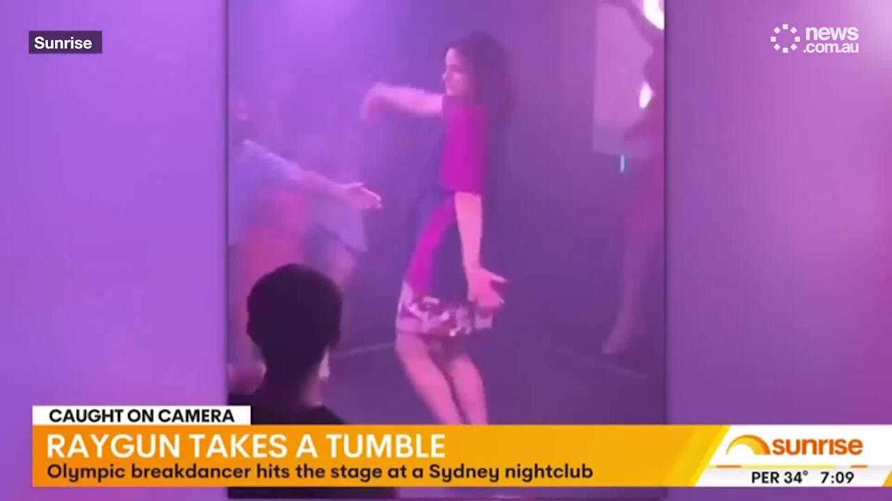 Raygun takes a tumble on dance floor