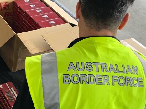 Illicit tobacco products seized in various Australian Border Force operations