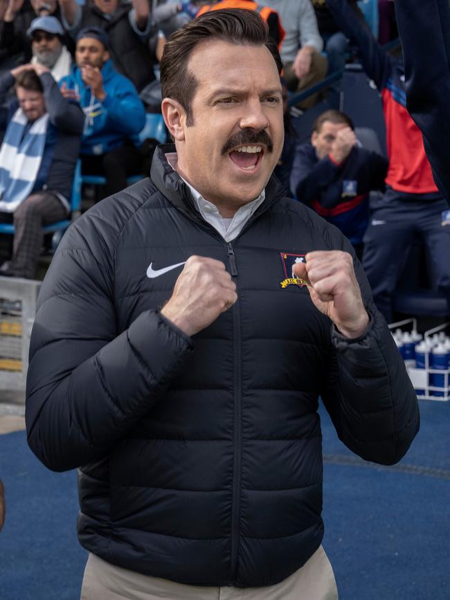 Jason Sudeikis as Ted Lasso from the hit TV show.