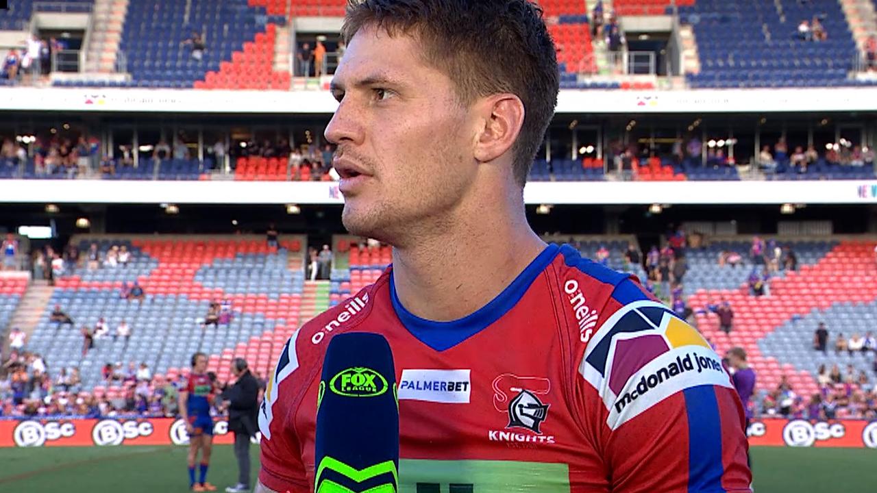 Newcastle Knights captain Kalyn Ponga.