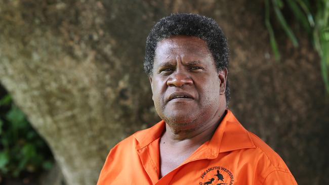 Ankamuthi traditional owner Larry Woosup will stand trial on October on fraud charges. He was found guilty by a jury in 2021 but won an appeal against the two convictions. PHOTO: BRENDAN RADKE.