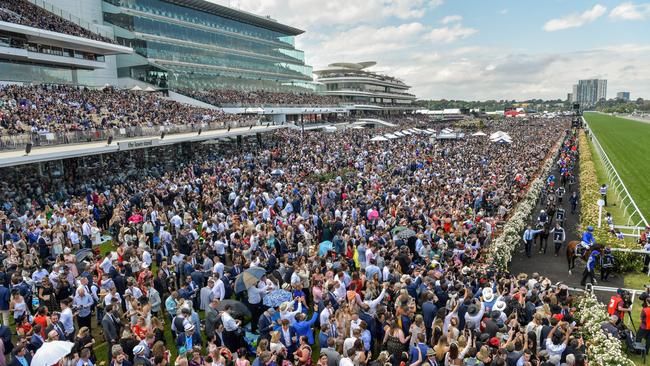 A small crowd will be allowed back at the Melbourne Cup. Picture: Getty