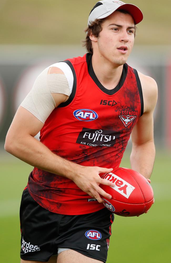 Rising Star winner Andrew McGrath is set to spend more time in the midfield this season.