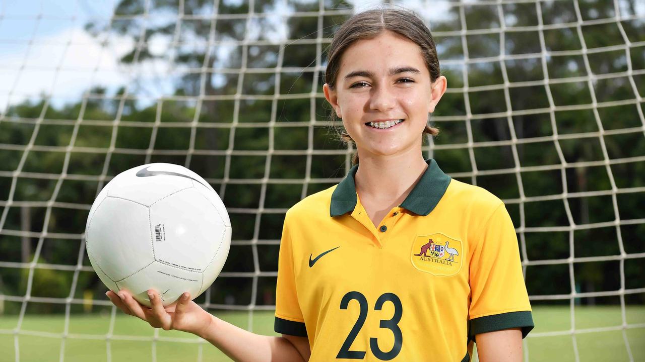 Matthew Flinders Anglican College student Rosie McMahon. Picture: Patrick Woods.