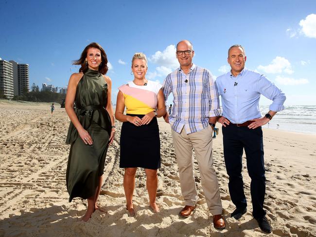 Channel 7's Sunrise are the No. 1 breakfast show on TV. Picture: Adam Head