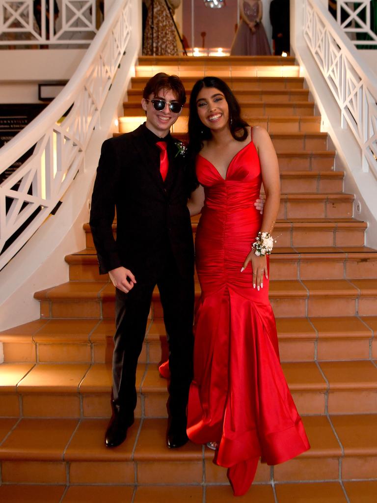 ANNANDALE CHRISTIAN COLLEGE school formal 2022 at Ridges Southbank. Matthew Davis and Annu George. Picture: Evan Morgan