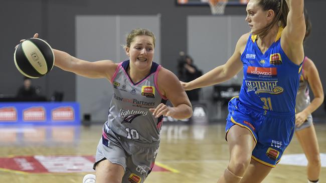 Taylor Ortlepp of the Adelaide Lightning. Picture: Ian Hitchcock/Getty Images