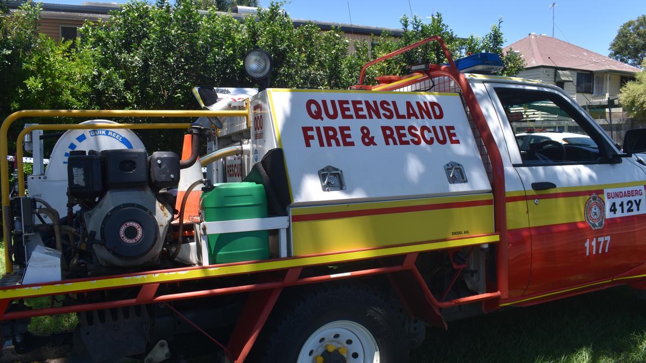 Police and fire crews remained at the scene on Thursday.