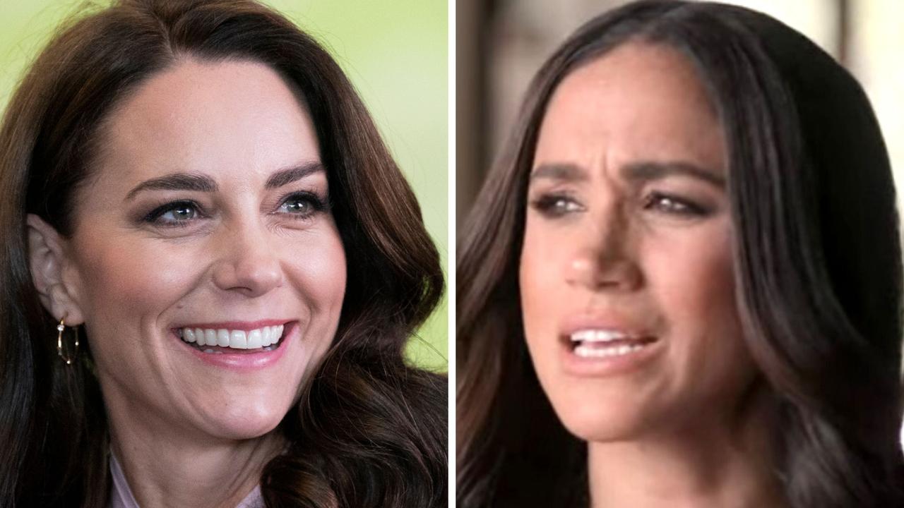 Kate Middleton and Meghan Markle aren’t on the best of terms. Picture: Getty Images; Netflix