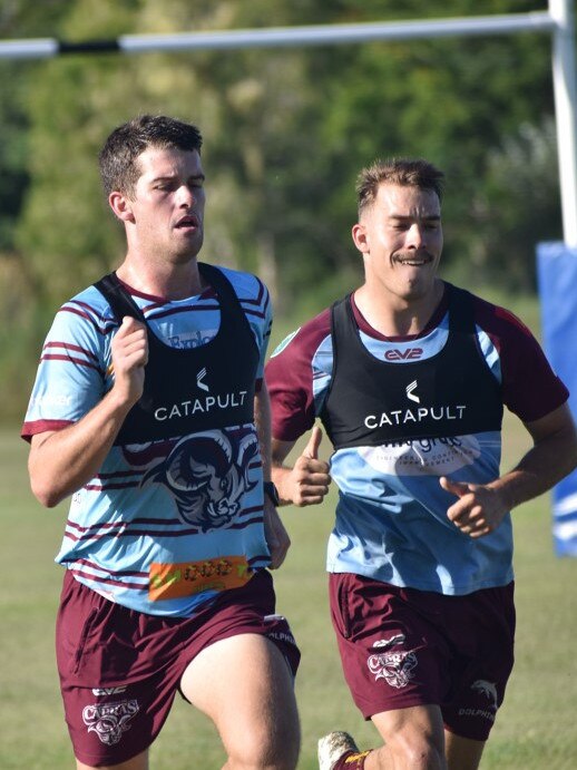 CQ Capras under-16, under-18, under-21 and senior men training at Kettle Park, Rockhampton, on December 3, 2022.