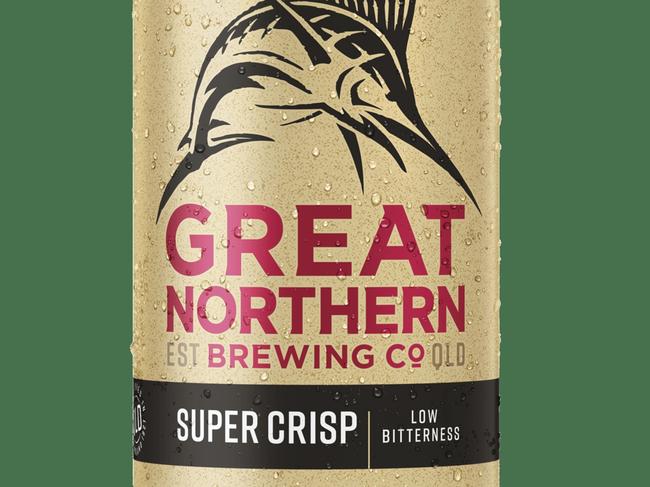 Great Northern Brewing Co Super Crisp Lager .Supplied