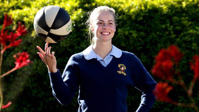 Cassidy McLean has made her WNBL debut while still at school. Pic: Gregg Porteous