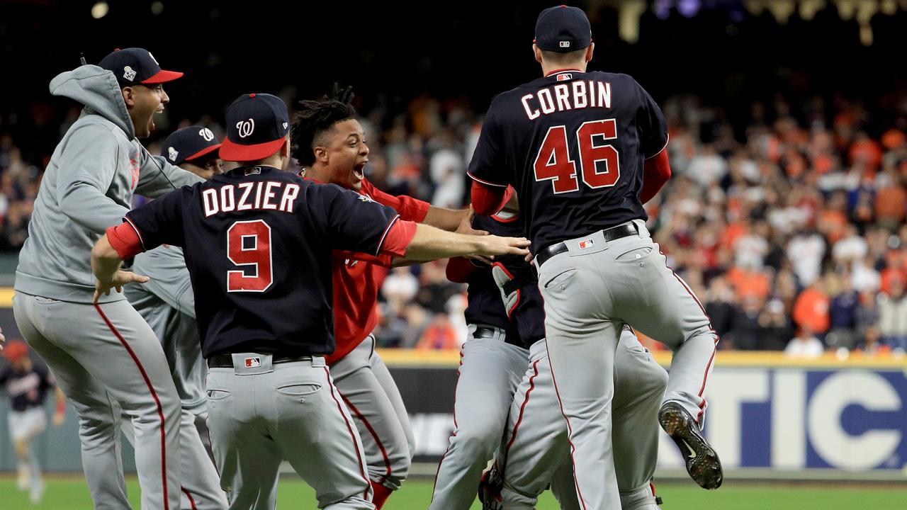 World Series Game 7: Washington Nationals defeat Houston Astros to clinch  first World Series