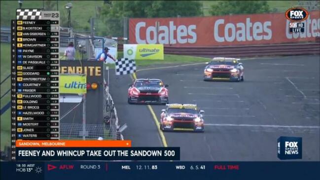 Feeney and Whincup fire at Sandown 500