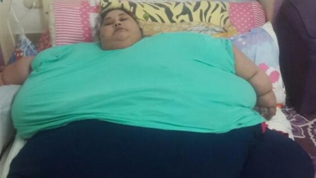 Mumbai India Eman Ahmed Worlds Heaviest Person At 500kg The Courier Mail
