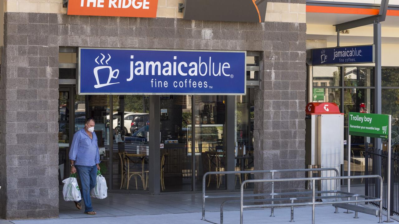 Jamaica Blue cafe at The Ridge Shoppingworld in Middle Ridge. Picture: Kevin Farmer