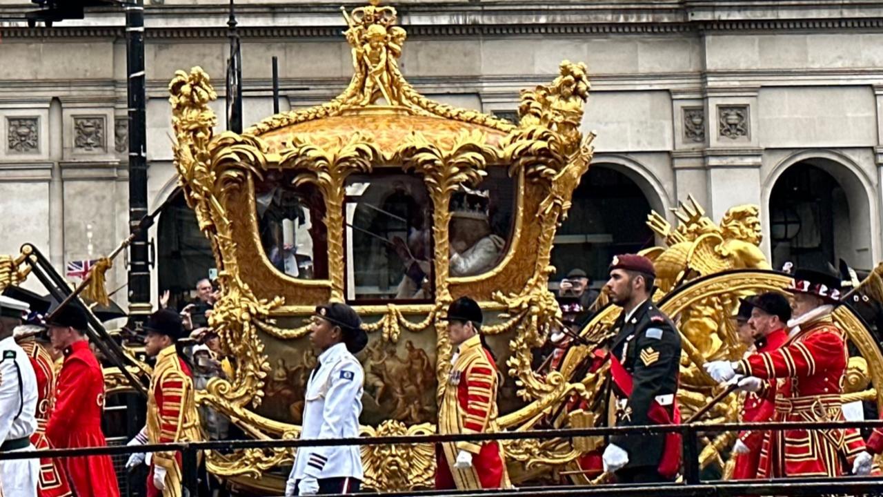 It was a fancier vehicle than I was used to seeing. Picture: Bronte Coy