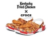 KFC has teamed up with crocs. Picture: Supplied
