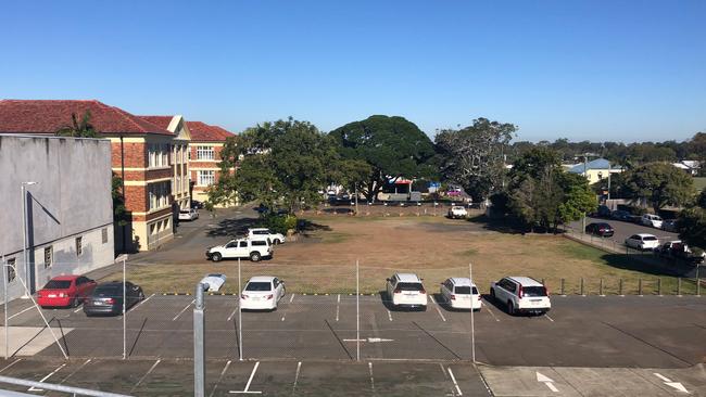 Mr Cumming has opposed the council’s plan to build a bitumen carpark in the grounds of the Wynnum Community Centre.