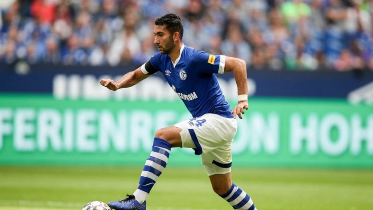 Timotheou made his Bundesliga debut for Schalke against Stuttgart