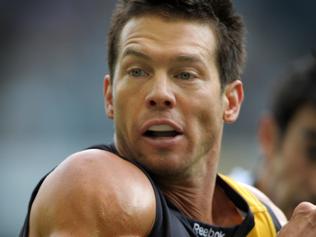 29/08/2010 SPORT: Richmond v Port Adelaide. Etihad Stadium. Ben Cousins in his last game.