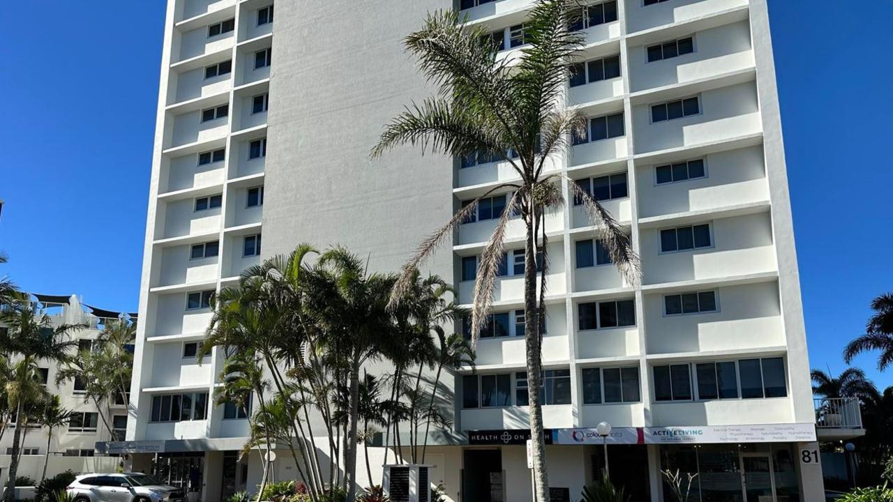 Police raided an Elouera Tower apartment in Maroochydore looking for Patrick Michael Duke. Pictured is a generic photo of the apartment block. Picture: Sam Turner