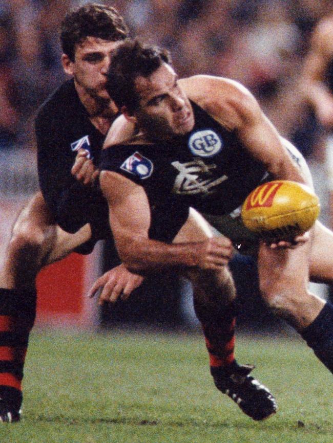 Patrick Cripps has been compared to Greg Williams. Picture: Ray Titus