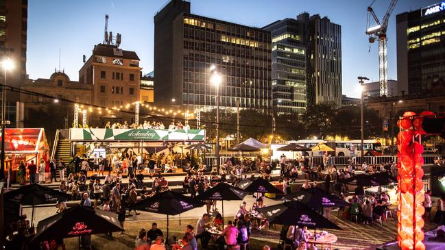 Tasting Australia Town Square. Picture: nowandthenphotography