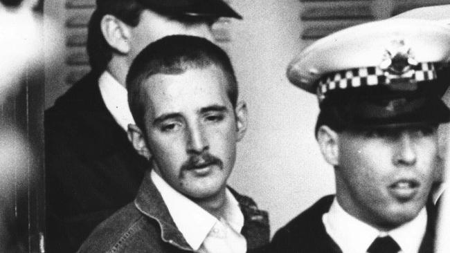 Julian Knight, then 19, shot dead seven people and wounded 19 others in Hoddle Street, Clifton Hill. Picture: Michael Potter