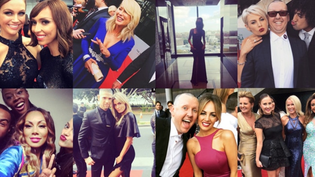 Party Time ... Foxtel’s stars flood media with photos of The ASTRA Awards on social media.