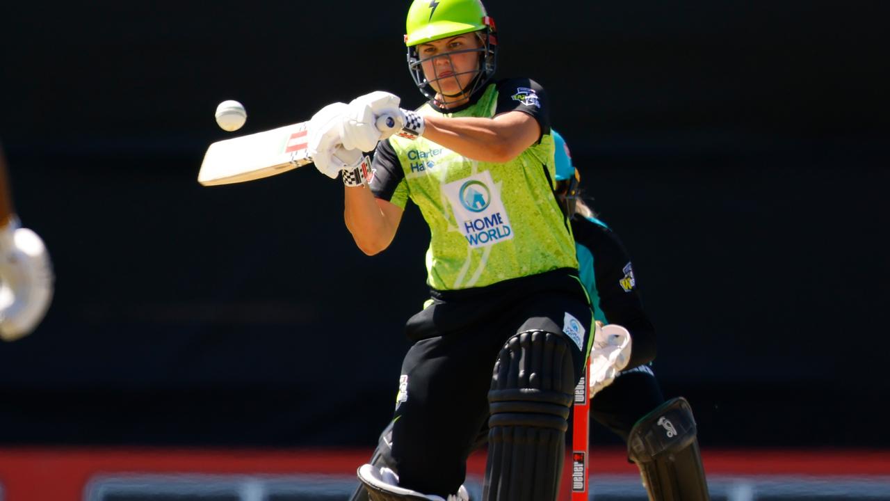 Georgia Voll will open the batting alongside Phoebe Litchfield against India next month. Picture: James Worsfold/Getty Images