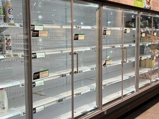 SYDNEY, AUSTRALIA : Newswire Photos- JULY 02 2024: A view of a Woolworths supermarket in Mortdale , as there is an egg shortage caused by bird flu outbreak in the Hawksberry region north of Sydney resulting in a limit of cartons per purchase per customer. Picture: Newswire
