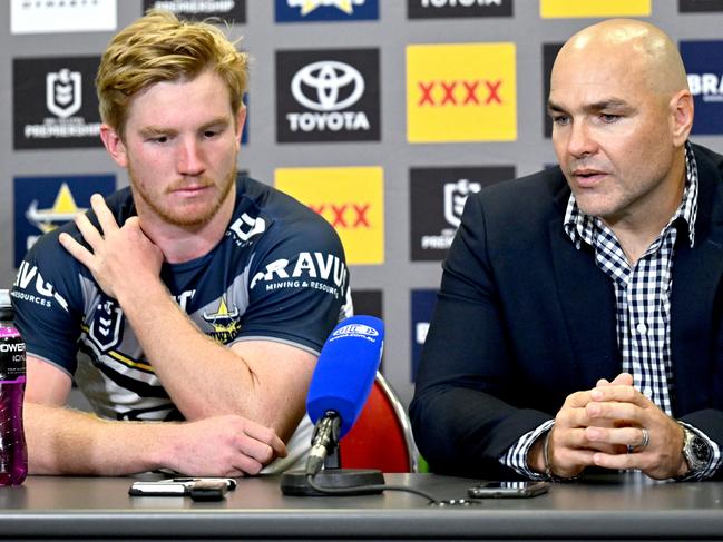 Todd Payten has lost his facial hair. Picture: Scott Davis / NRL Images