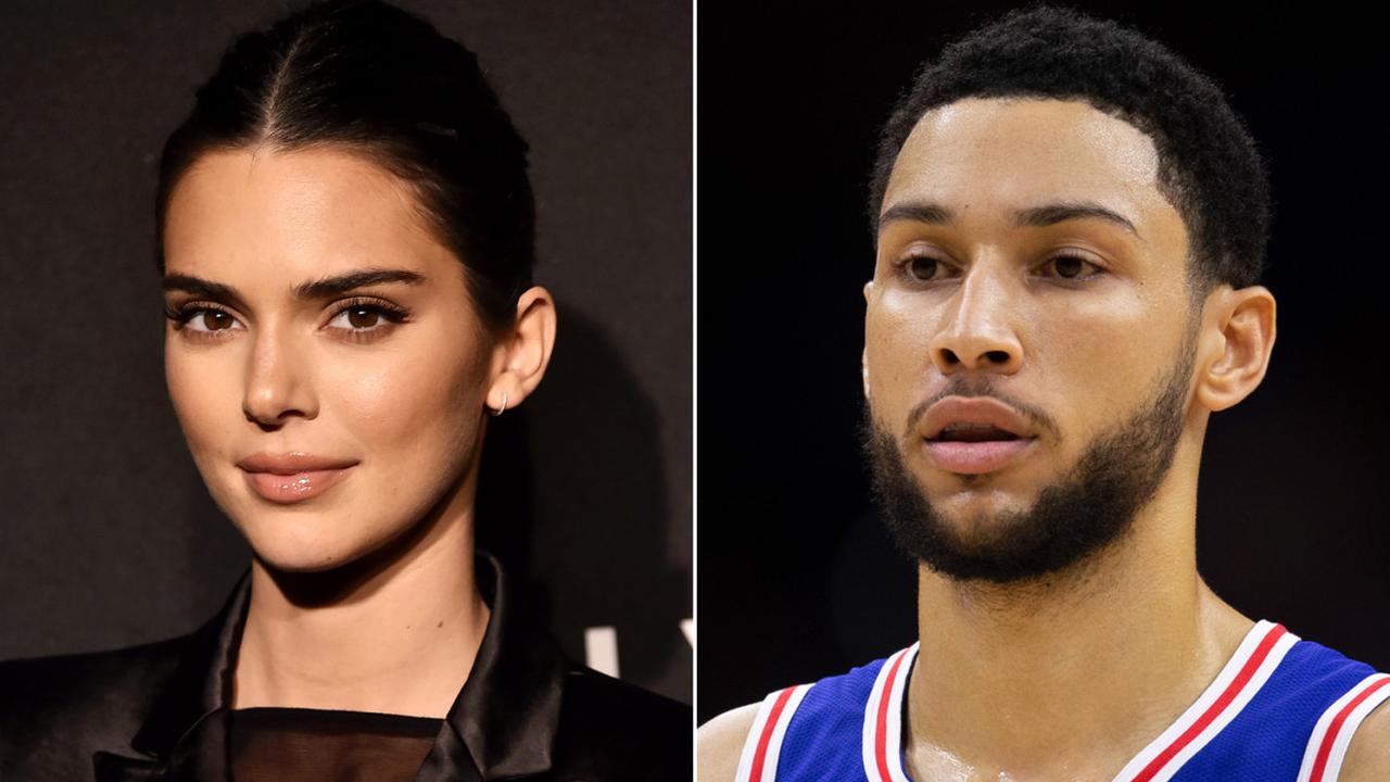 Kendall Jenner and Ben Simmons.