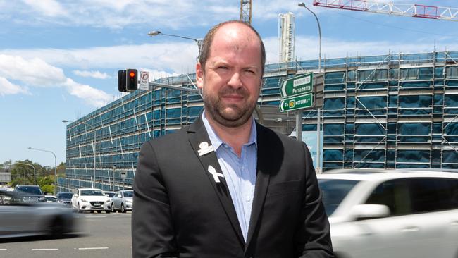 Baulkham Hills Labor Candidate Ryan Tracey.(AAP Image/Jordan Shields)