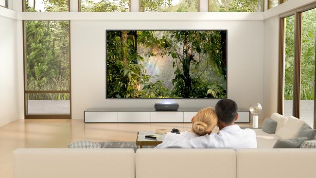 Hisense 100-inch 4K HDR TriChroma Laser TV