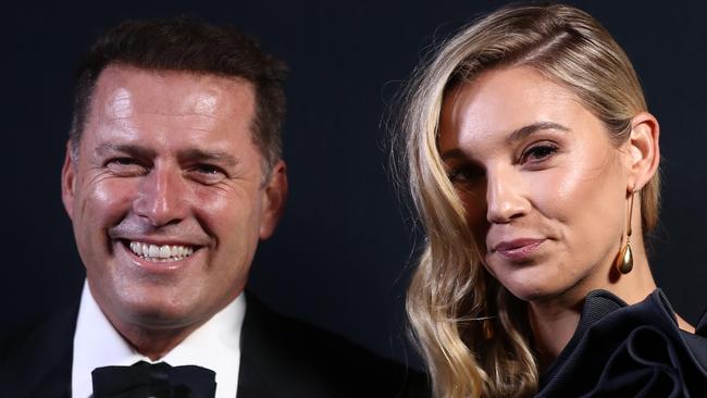 Karl Stefanovic and wife Jasmine alienated viewers. Picture: Mark Metcalfe/Getty Images