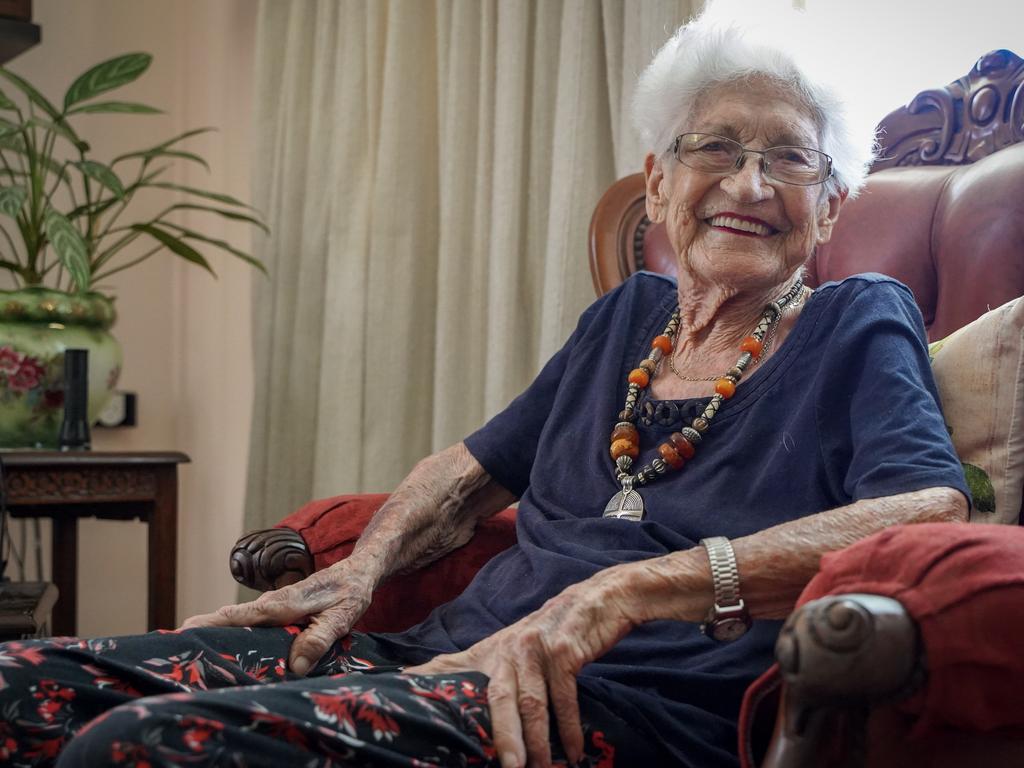 Shirley Williams, of Mount Pleasant, turned 97 on Wednesday, April 14, 2021. Picture: Heidi Petith