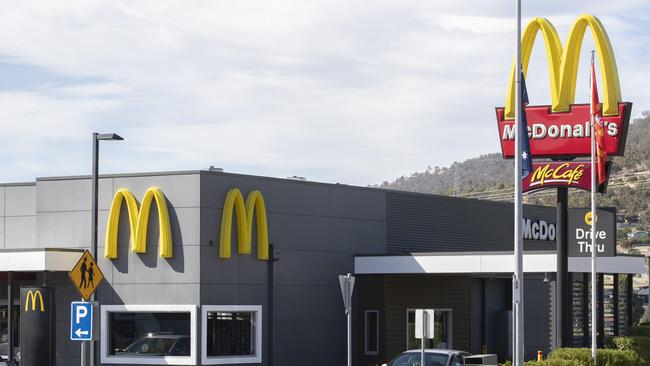 McDonalds, New Norfolk. Picture: Chris Kidd