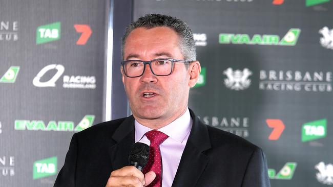 Racing Queensland chief executive Brendan Parnell. Picture: AAP