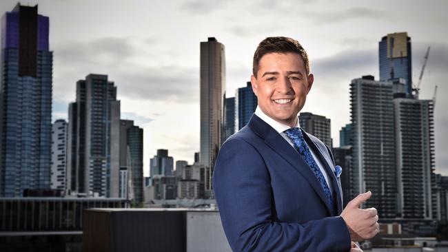 Seb Costello’s tweets against Victorian Premier Dan Andrews have gained plenty of attention. Picture: Tony Gough