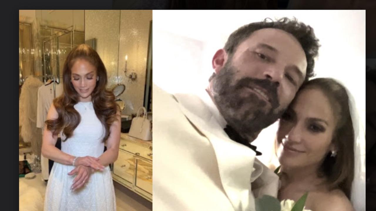 Affleck and Lopez's wedding album.