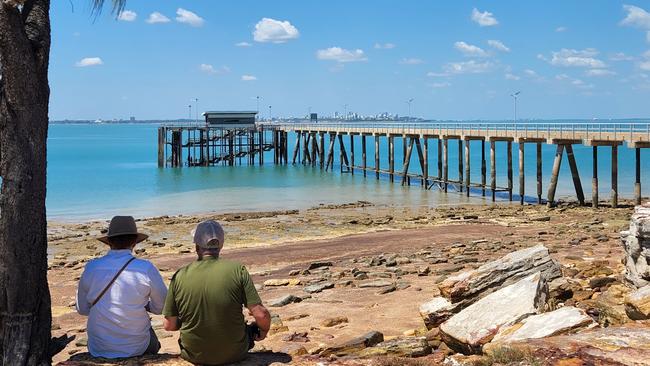 The Mandorah Jetty. Picture: Deb Beaver