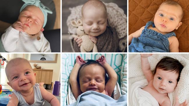 Some of the babies leading the search for SA's cutest summer baby. Pictures: Supplied