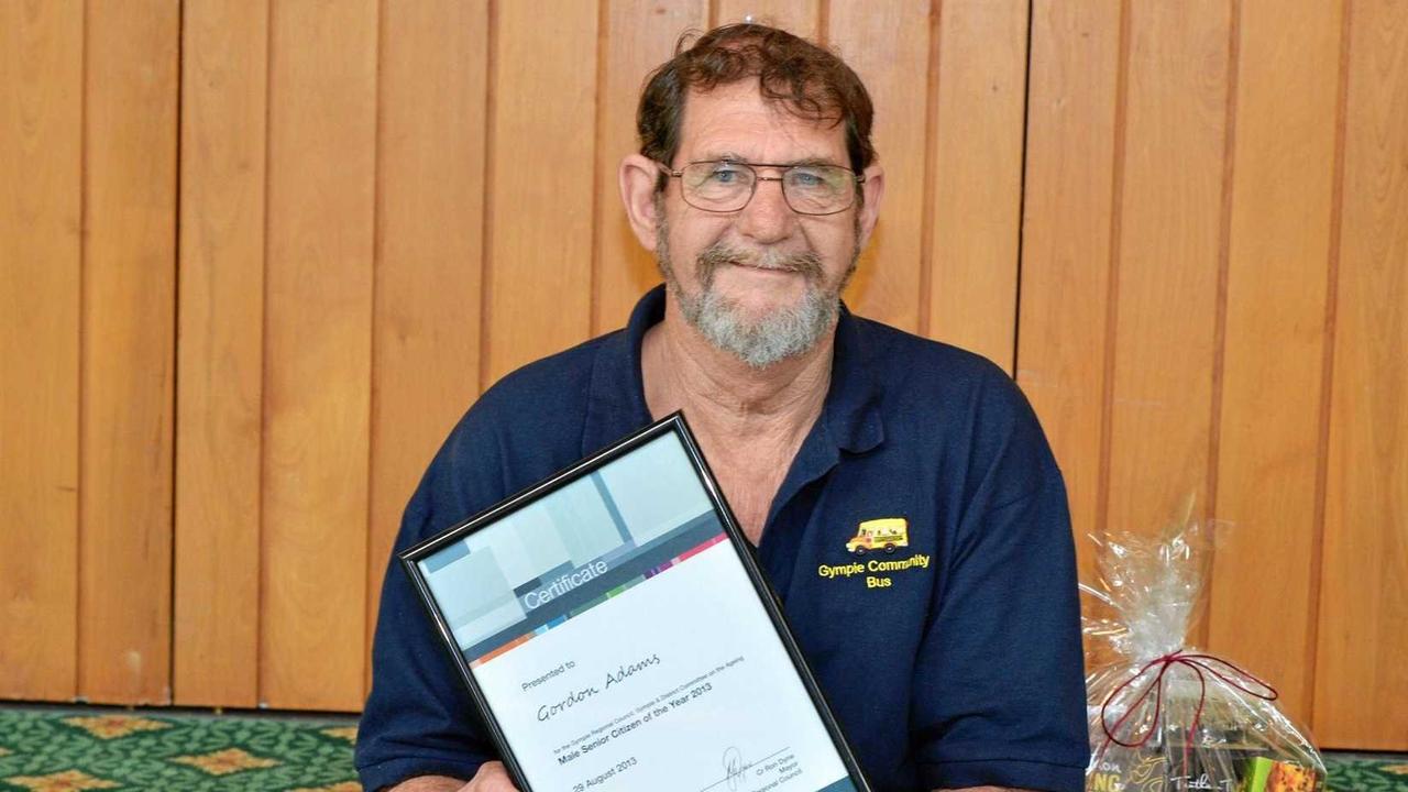 Former Gympie senior citizen of the year Gordon Lloyd Adams jailed for child sex offences.