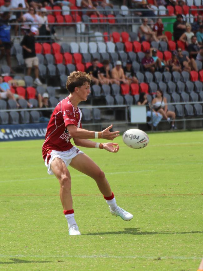 Noah Fien. Connell Cup under-17s action between the Tigers and Dolphins. Sunday, February 11, 2024.